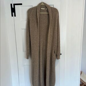 OYUN Studio Erte Duster Cardigan, Oatmeal Heather, XS/S